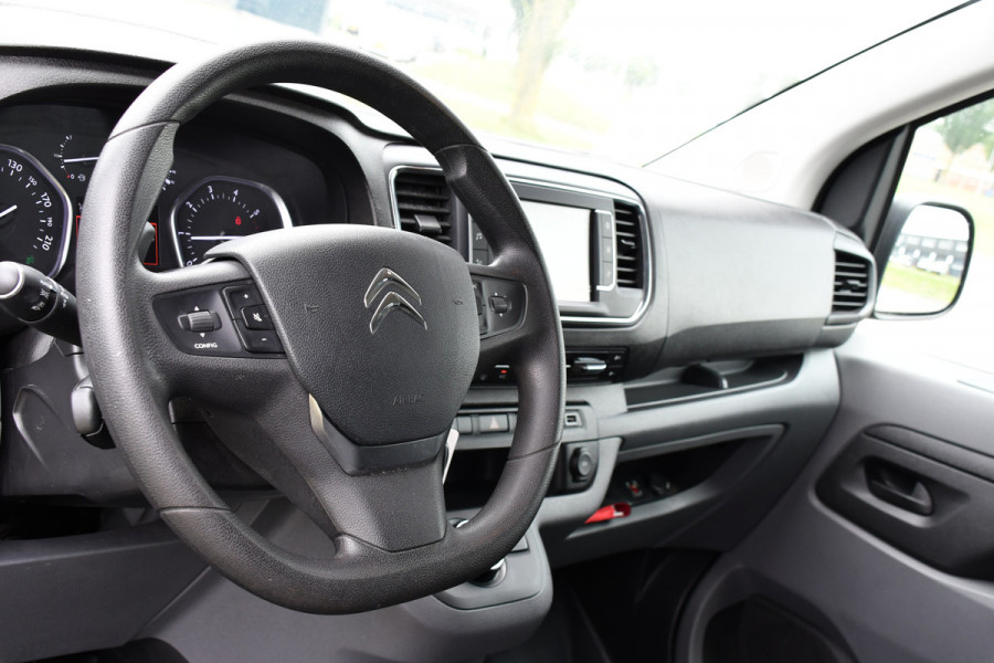 Citroën Jumpy 2.0 BlueHDI 180 DC Black Edition Adaptieve Cruise, Camera, Carplay, 177pk, Head-up, 2 x Schuifdeur, Clima, Multimedia, Automaat, Trekhaak, Uniek!