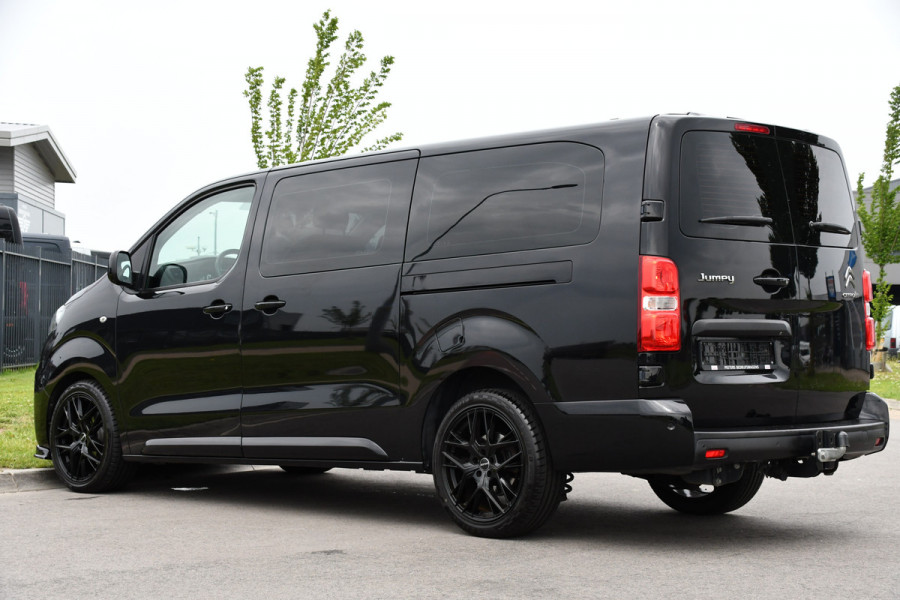 Citroën Jumpy 2.0 BlueHDI 180 DC Black Edition Adaptieve Cruise, Camera, Carplay, 177pk, Head-up, 2 x Schuifdeur, Clima, Multimedia, Automaat, Trekhaak, Uniek!