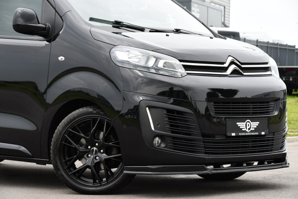 Citroën Jumpy 2.0 BlueHDI 180 DC Black Edition Adaptieve Cruise, Camera, Carplay, 177pk, Head-up, 2 x Schuifdeur, Clima, Multimedia, Automaat, Trekhaak, Uniek!