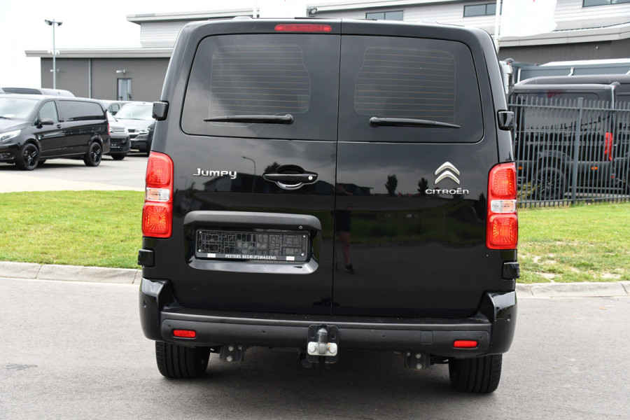 Citroën Jumpy 2.0 BlueHDI 180 DC Black Edition Adaptieve Cruise, Camera, Carplay, 177pk, Head-up, 2 x Schuifdeur, Clima, Multimedia, Automaat, Trekhaak, Uniek!