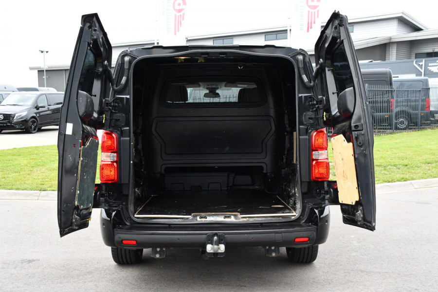 Citroën Jumpy 2.0 BlueHDI 180 DC Black Edition Adaptieve Cruise, Camera, Carplay, 177pk, Head-up, 2 x Schuifdeur, Clima, Multimedia, Automaat, Trekhaak, Uniek!