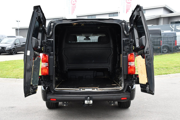 Citroën Jumpy 2.0 BlueHDI 180 DC Black Edition Adaptieve Cruise, Camera, Carplay, 177pk, Head-up, 2 x Schuifdeur, Clima, Multimedia, Automaat, Trekhaak, Uniek!