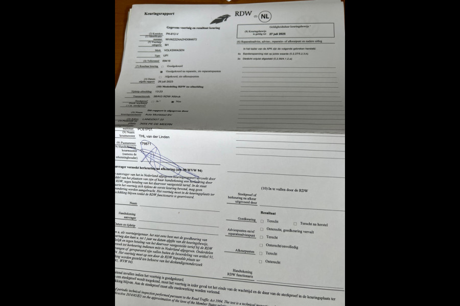 Volkswagen up! 1.0 BMT high up! clima/camera/cruise NL-NAP