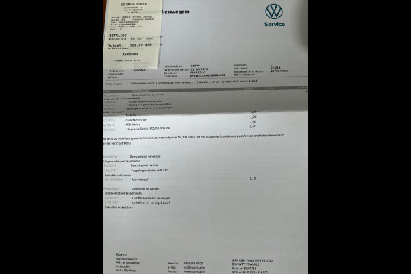 Volkswagen up! 1.0 BMT high up! clima/camera/cruise NL-NAP