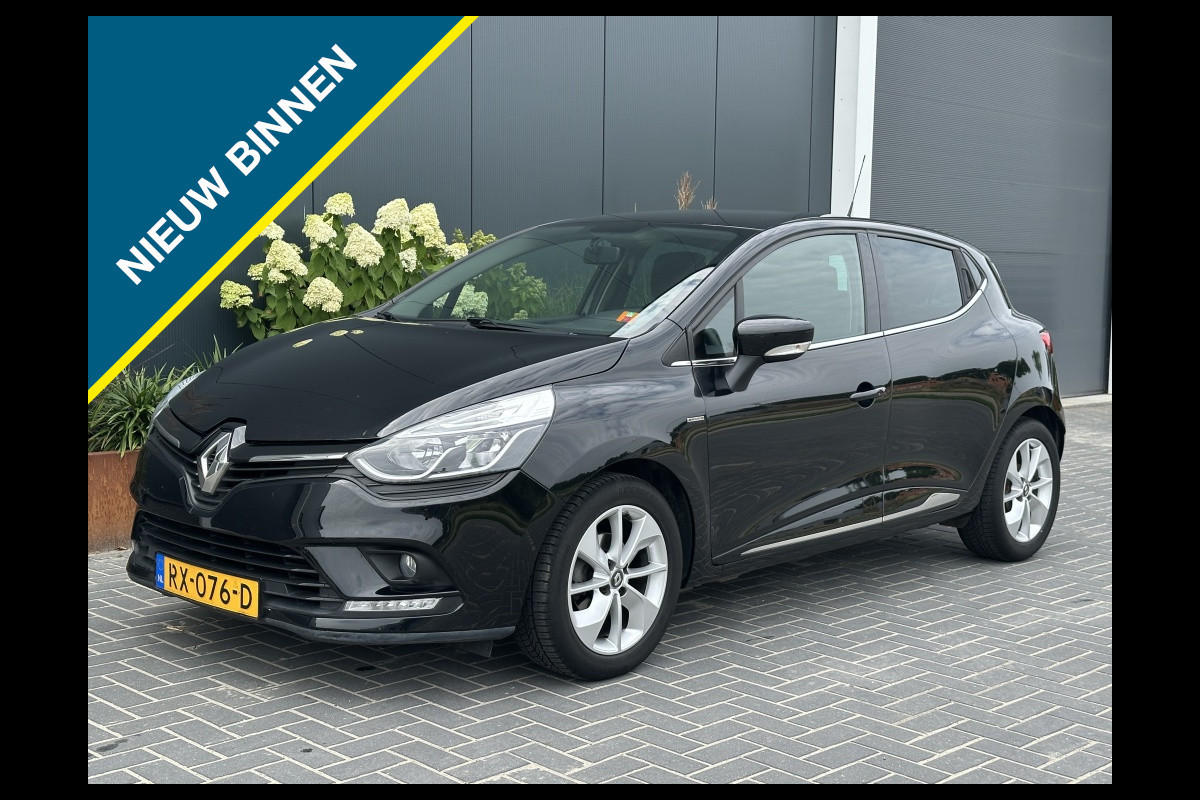 Renault Clio 0.9 TCe Limited 2018 NAVI CR CONTROL PDC ELEK PAKKET SPORTVELGEN