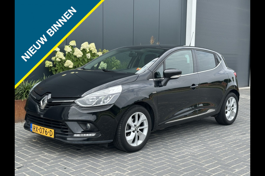 Renault Clio 0.9 TCe Limited 2018 NAVI CR CONTROL PDC ELEK PAKKET SPORTVELGEN