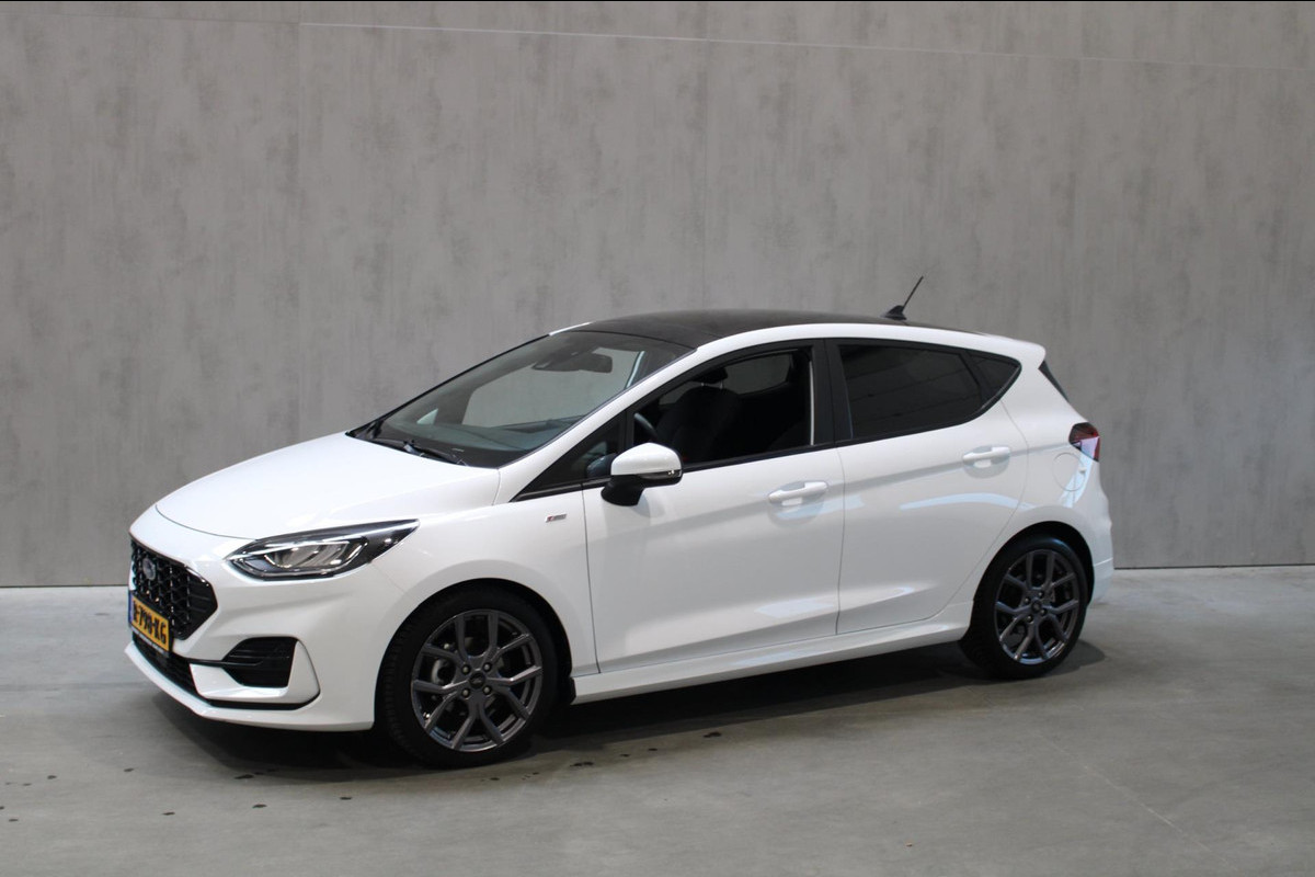 Ford Fiesta 1.0 EcoBoost Hybrid ST-Line X Camera/Pano/Carplay prijs is rijlaar incl 12 maanden bovag Ford Fiesta 1.0 EcoBoost Hybrid ST-Line X Camera/Pano/Carplay prijs is rijlaar incl 12 maanden bovag