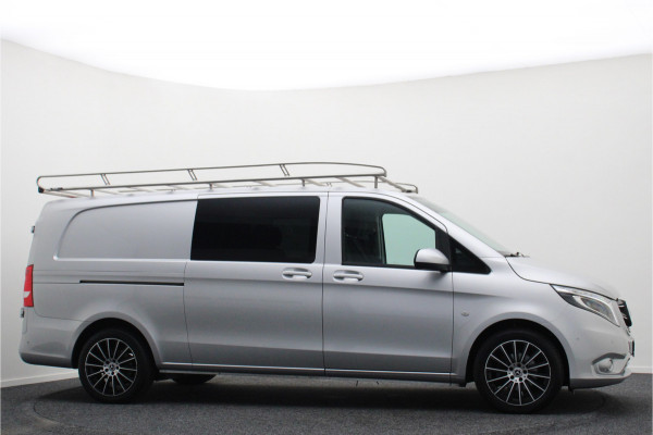 Mercedes-Benz Vito 116 CDI Extra Lang DC Comfort 2x Schuifdeur, LED, Apple Carplay, Camera, Stoelverwarming, Trekhaak, 18"