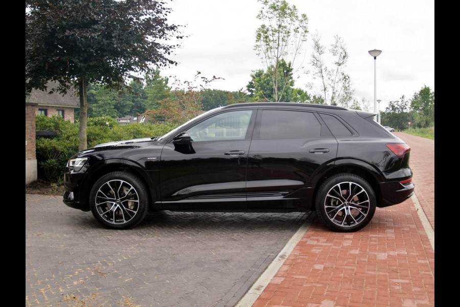 Audi e-tron e-tron 55 quattro advanced 95 kWh S-Line | Bang & Olufsen | Black Optic | Parkeersensoren | Virtual Cockpit |