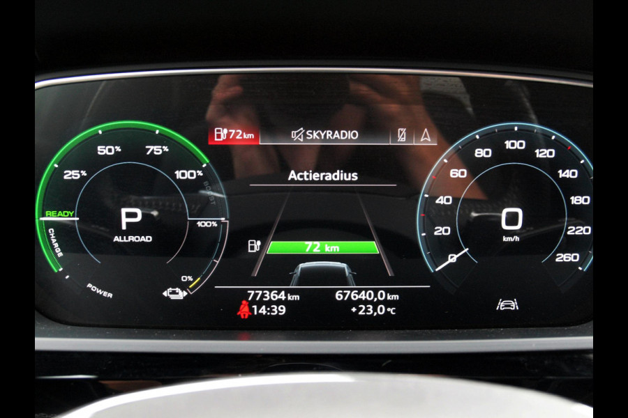 Audi e-tron e-tron 55 quattro advanced 95 kWh S-Line | Bang & Olufsen | Black Optic | Parkeersensoren | Virtual Cockpit |