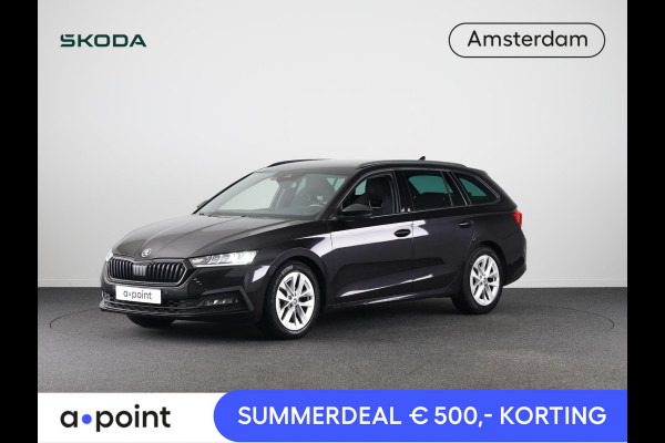 Škoda Octavia Combi 1.0 e-TSI Sport Business 110 pk Automaat (DSG) | Navigatie | Parkeersensoren | Adaptieve cruise control | LED koplampen |