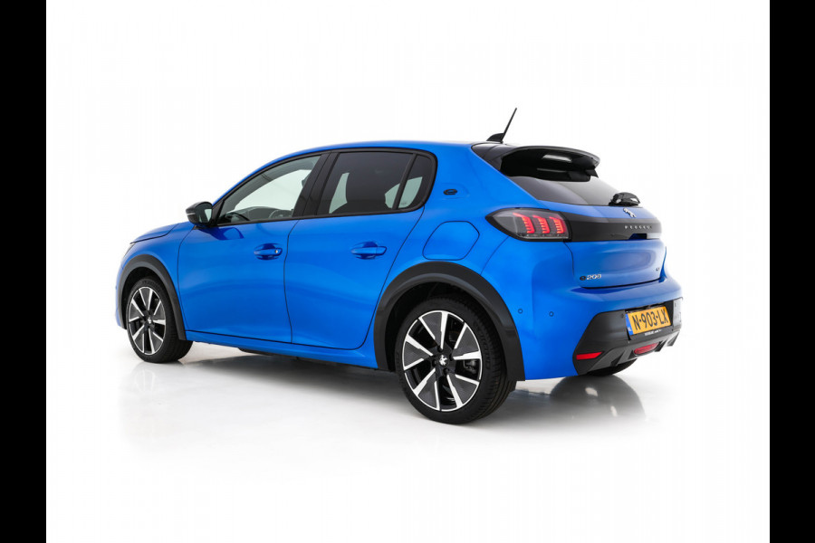 Peugeot e-208 EV GT-Line 50 kWh [ 3-Fase ] (INCL-BTW) *FULL-LED | DIGI-COCKPIT | BLINDSPOT | CAMERA | LEATHER-ALCANTARA | NAVI-FULLMAP | LANE-ASSIST | KEYLESS | DAB | CCS-FASTLOADER | HEATED-SPORTSEATS | AMBIENT-LIGHT | 17"ALU*