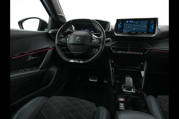 Peugeot e-208 EV GT-Line 50 kWh [ 3-Fase ] (INCL-BTW) *FULL-LED | DIGI-COCKPIT | BLINDSPOT | CAMERA | LEATHER-ALCANTARA | NAVI-FULLMAP | LANE-ASSIST | KEYLESS | DAB | CCS-FASTLOADER | HEATED-SPORTSEATS | AMBIENT-LIGHT | 17"ALU*
