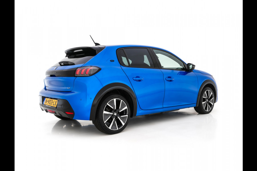 Peugeot e-208 EV GT-Line 50 kWh [ 3-Fase ] (INCL-BTW) *FULL-LED | DIGI-COCKPIT | BLINDSPOT | CAMERA | LEATHER-ALCANTARA | NAVI-FULLMAP | LANE-ASSIST | KEYLESS | DAB | CCS-FASTLOADER | HEATED-SPORTSEATS | AMBIENT-LIGHT | 17"ALU*