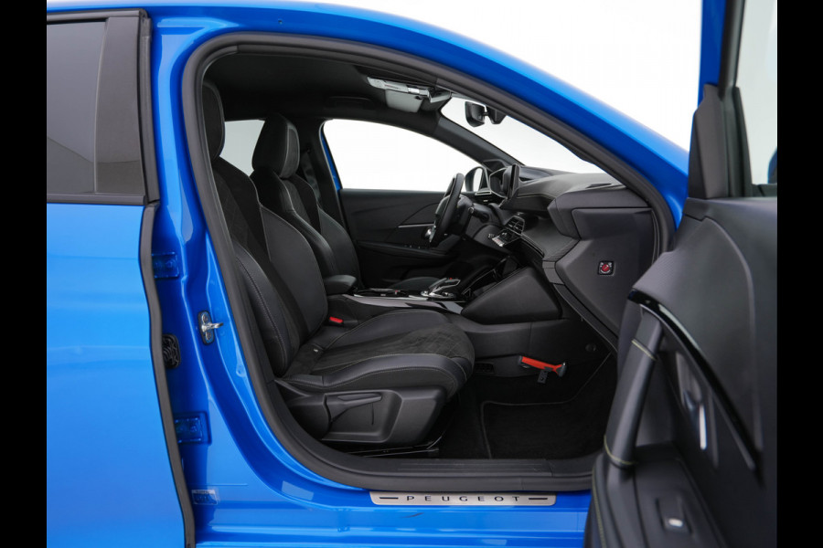 Peugeot e-208 EV GT-Line 50 kWh [ 3-Fase ] (INCL-BTW) *FULL-LED | DIGI-COCKPIT | BLINDSPOT | CAMERA | LEATHER-ALCANTARA | NAVI-FULLMAP | LANE-ASSIST | KEYLESS | DAB | CCS-FASTLOADER | HEATED-SPORTSEATS | AMBIENT-LIGHT | 17"ALU*