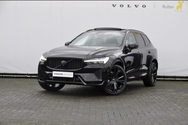 Volvo XC60 T6 350PK Automaat Recharge AWD Plus Black Edition Long range / Adaptieve cruise control / Harman Kardon audio / Trekhaak / Panoramadak / Apple carplay / Parkeersensoren met 360 camera / Elektrische achterklep / Elektrische stoelen met geheugen / Stoel en stuurwielverwarming / 21” velgen