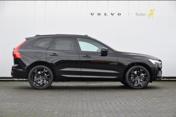 Volvo XC60 T6 350PK Automaat Recharge AWD Plus Black Edition Long range / Adaptieve cruise control / Harman Kardon audio / Trekhaak / Panoramadak / Apple carplay / Parkeersensoren met 360 camera / Elektrische achterklep / Elektrische stoelen met geheugen / Stoel en stuurwielverwarming / 21” velgen
