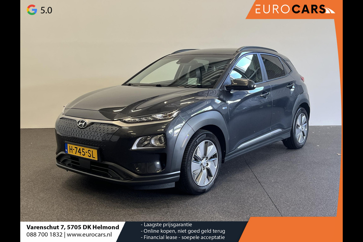 Hyundai Kona EV Mode Aut. 64 kWh Navigatie Apple Carplay/Android Auto Camera Parkeersensoren Stoelverwarming Adaptive Cruise Control Blind Spot Assist Climate Control Lederen Bekleding Hyundai Kona EV Mode Aut. 64 kWh Navigatie Apple Carplay/Android Auto Camera Parkeersensoren Stoelverwarming Adaptive Cruise Control Blind Spot Assist Climate Control Lederen Bekleding
