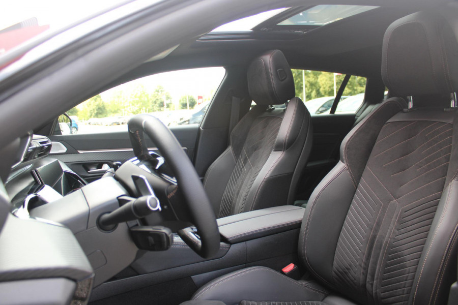 Peugeot 508 SW 1.6 HYbrid 225PK GT ** NIEUW MODEL** | NAVIGATIE |PANORAMISCH SCHUIFDAK|KOPLAMPEN MATRIX LED | WEGKLAPBARE TREKHAAK |BEKLEDING LEDER/ALCATARA MISTRAL |COMFORTSTOELEN MET VERSTELBARE NEUS EN ELEKTRISCHVERSTELBARE HELLINGSHOEK|STOELVERWARMING |DRAADLOOS APPLE CARPLAY/ANDROID AUTO | NIGHT VISION PACK | ADAPTIEF ONDERSTEL|7,4 KW LADEN| 19'' AUGUSTA LICHTMETALEN VELGEN | HIFI FOCAL| ADAPTIEVE CRUISECONTROL | HANDSFREE ELEKTRISCH BEDIENBARE ACHTERKLEP|ALARMSYSTEEM AF FABRIEK|DONKER GETINTE ACHTERRUITEN |