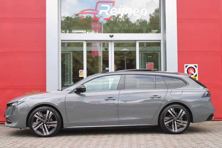 Peugeot 508 SW 1.6 HYbrid 225PK GT ** NIEUW MODEL** | NAVIGATIE |PANORAMISCH SCHUIFDAK|KOPLAMPEN MATRIX LED | WEGKLAPBARE TREKHAAK |BEKLEDING LEDER/ALCATARA MISTRAL |COMFORTSTOELEN MET VERSTELBARE NEUS EN ELEKTRISCHVERSTELBARE HELLINGSHOEK|STOELVERWARMING |DRAADLOOS APPLE CARPLAY/ANDROID AUTO | NIGHT VISION PACK | ADAPTIEF ONDERSTEL|7,4 KW LADEN| 19'' AUGUSTA LICHTMETALEN VELGEN | HIFI FOCAL| ADAPTIEVE CRUISECONTROL | HANDSFREE ELEKTRISCH BEDIENBARE ACHTERKLEP|ALARMSYSTEEM AF FABRIEK|DONKER GETINTE ACHTERRUITEN |