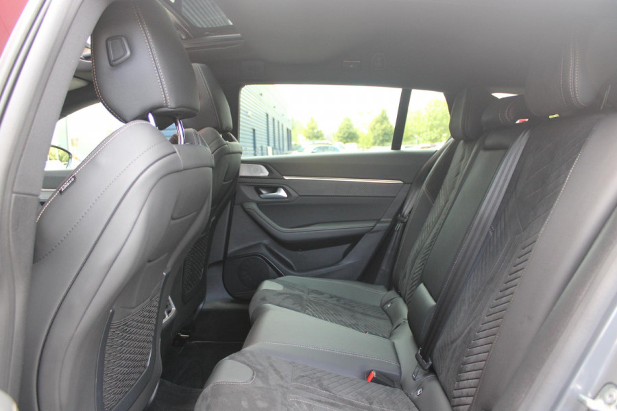 Peugeot 508 SW 1.6 HYbrid 225PK GT ** NIEUW MODEL** | NAVIGATIE |PANORAMISCH SCHUIFDAK|KOPLAMPEN MATRIX LED | WEGKLAPBARE TREKHAAK |BEKLEDING LEDER/ALCATARA MISTRAL |COMFORTSTOELEN MET VERSTELBARE NEUS EN ELEKTRISCHVERSTELBARE HELLINGSHOEK|STOELVERWARMING |DRAADLOOS APPLE CARPLAY/ANDROID AUTO | NIGHT VISION PACK | ADAPTIEF ONDERSTEL|7,4 KW LADEN| 19'' AUGUSTA LICHTMETALEN VELGEN | HIFI FOCAL| ADAPTIEVE CRUISECONTROL | HANDSFREE ELEKTRISCH BEDIENBARE ACHTERKLEP|ALARMSYSTEEM AF FABRIEK|DONKER GETINTE ACHTERRUITEN |