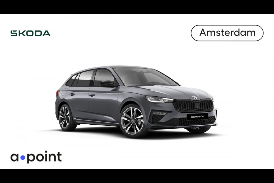 Škoda SCALA Monte Carlo 1.0 TSI 115 pk 7 versn. DSG | Travel assist | Winter pakket | 18 inch lichtmetalen velgen | Draadloos laden