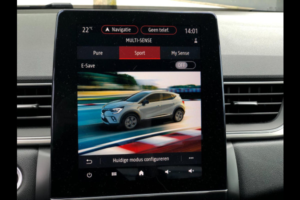 Renault Captur 1.6 E-Tech Plug-in Hybrid 160 Intens | Navi, Camera, Stoel+Stuurverw., Cruise, Half leder, Climate, Virt. Cockp. |