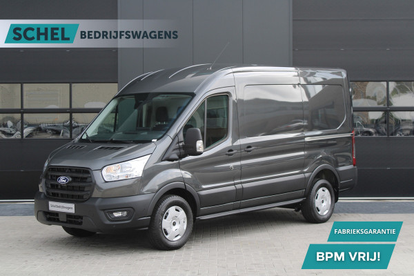 Ford Transit 350 2.0 TDCI L2H2 Trend 165pk - Facelift - 2x Schuifdeur - Adaptive Cruise - Navigatie - Blind Spot - 360 Camera - Stoel - Stuur