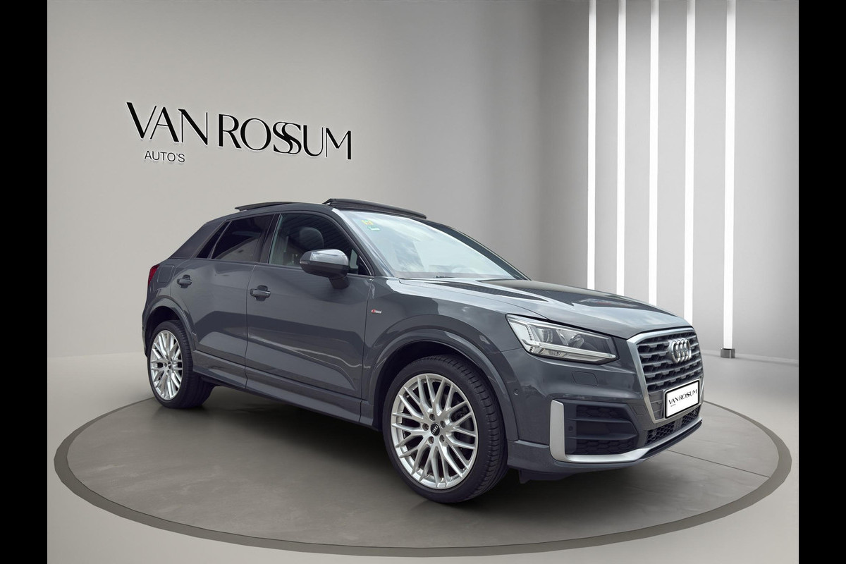 Audi Q2 1.4 TFSI CoD Launch Edition S-line Automaat Leder Panorama dak Stoelverwarming Led PDC Audi Q2 1.4 TFSI CoD Launch Edition S-line Automaat Leder Panorama dak Stoelverwarming Led PDC