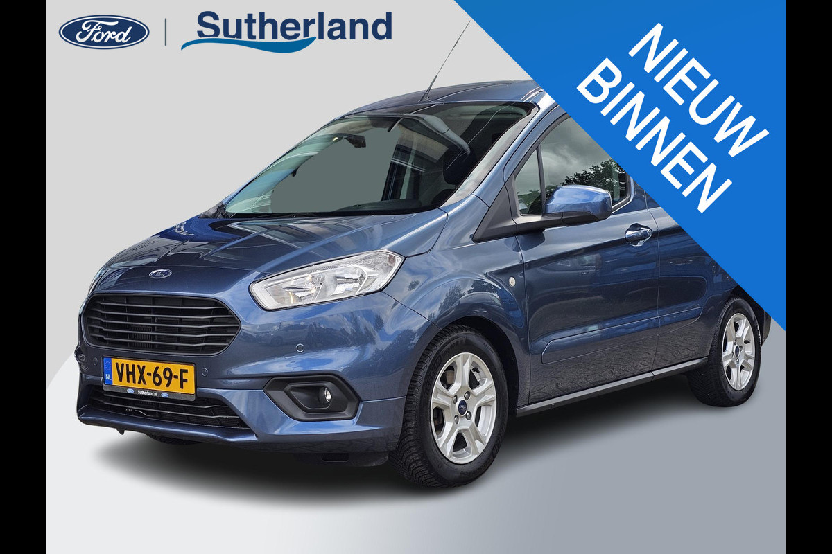 Ford Transit Courier 1.0 Limited EcoBoost S&S Marge incl. BTW & BPM | Navigatie | Camera | Trekhaak | Stoelverwarming | Cruise control | Keurige auto! Ford Transit Courier 1.0 Limited EcoBoost S&S Marge incl. BTW & BPM | Navigatie | Camera | Trekhaak | Stoelverwarming | Cruise control | Keurige auto!