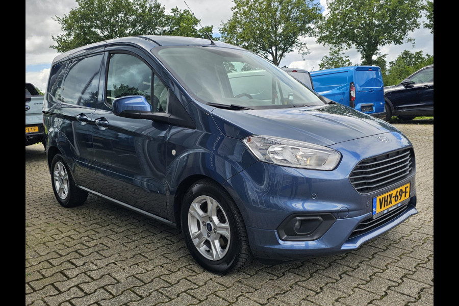 Ford Transit Courier 1.0 Limited EcoBoost S&S Marge incl. BTW & BPM | Navigatie | Camera | Trekhaak | Stoelverwarming | Cruise control | Keurige auto!