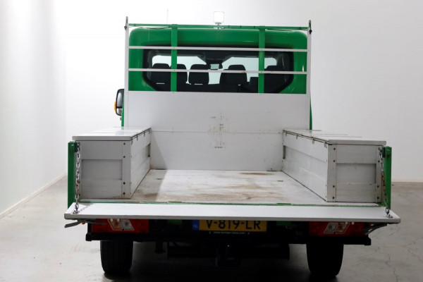 Ford Transit 350 2.0 TDCI 130pk E6 RWD D.C. Open Laadbak Trekhaak 2800kg 02-2018