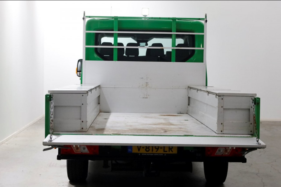Ford Transit 350 2.0 TDCI 130pk E6 RWD D.C. Open Laadbak Trekhaak 2800kg 02-2018