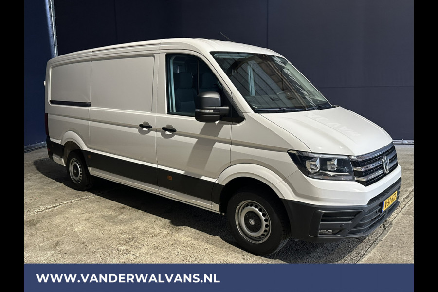 Volkswagen Crafter 2.0 TDI 140 pk L3H2 L2H1 Euro6 ** Airco | Apple Carplay | Cruisecontrol | Andoid Auto | Parkeersensoren, Stoelverwarming, Bijrijdersbank, 3000kg trekvermogen