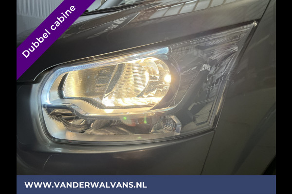 Ford Transit 2.0 TDCI 130pk L3H2 Dubbele cabine Euro6 Airco | 6-Zits | 2500kg Trekhaak | LED | Cruisecontrol Parkeersensoren, verwarmde voorruit