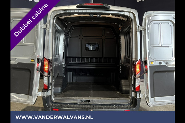 Ford Transit 2.0 TDCI 130pk L3H2 Dubbele cabine Euro6 Airco | 6-Zits | 2500kg Trekhaak | LED | Cruisecontrol Parkeersensoren, verwarmde voorruit