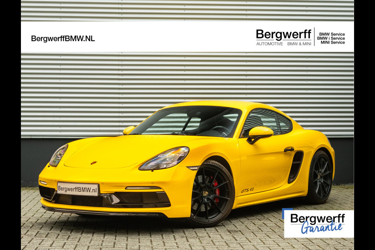 Porsche 718 Cayman GTS 4.0 - PDK - PASM - 18-Wegstoelen - Stoelventilatie - Bose Audio
