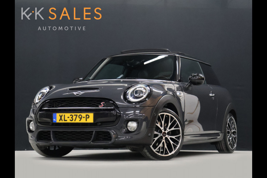 MINI Mini 2.0 Cooper S Knightsbridge Edition John Cooper Works [SCHUIFDAK, APPLE CARPLAY/ANDROID, HARMAN/KARDON, JCW STUURWIEL, STOELVERWARMING, NIEUWSTAAT]