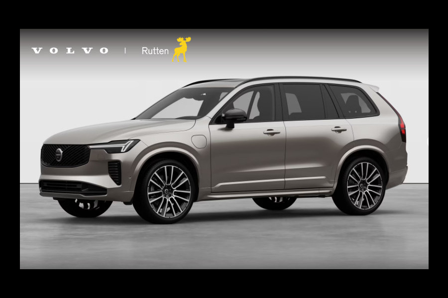 Volvo XC90 2.0 T8 Plug-in hybrid AWD Ultra Dark Luchtvering / Bowers & Wilkins / Stoelventilatie / Stoelmassage / Panoramadak / Gelamineerde ruiten rondom / Apple carplay / Adaptive cruise control / 22" lichtmetalen velgen /