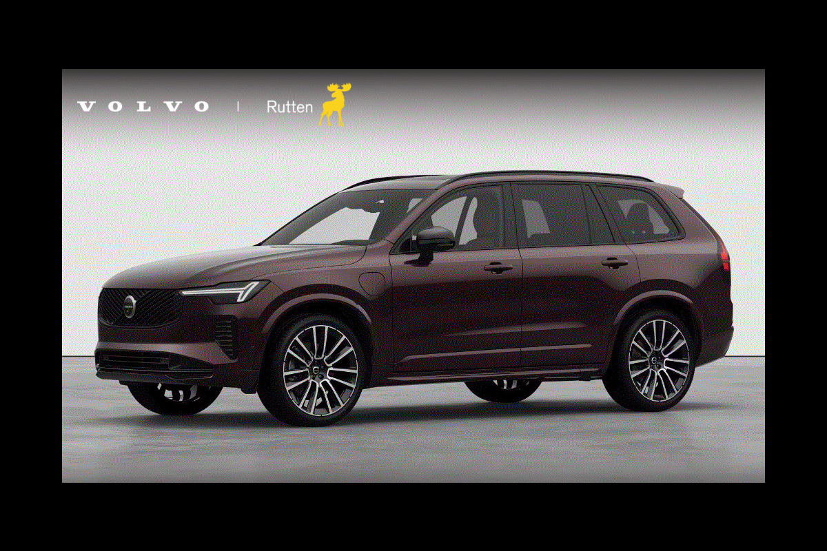 Volvo XC90 T8 455PK Automaat AWD Ultra Dark / Luchtvering / Bowers & Wilkins / 360 Camera / Head Up Display / Gelamineerde Ramen / 22'' Velgen /