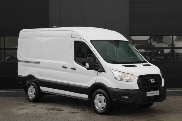 Ford Transit 350 2.0 TDCI L2H2 Trend 130pk - Facelift - 2x Schuifdeur - Adaptive Cruise - Navigatie - Blind Spot - 360 Camera - Stoel - Stuur