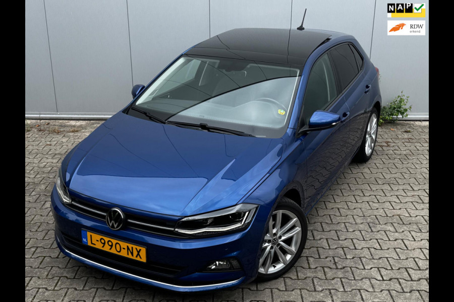 Volkswagen Polo 1.0 TSI HIGHLINE PANORAMA VIRTUAL LED NAP EERSTE EIGENAAR NAP ORIGINEEL NEDERLANDSE AUTO R-LINE