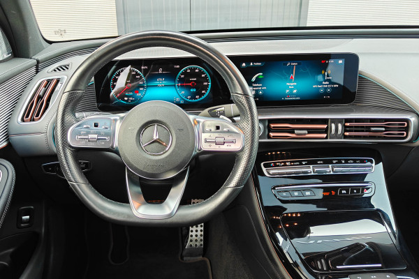 Mercedes-Benz EQC 400 4MATIC 360 Camera Burmester Trekhaak Pano BTW auto Dealer onderhouden.