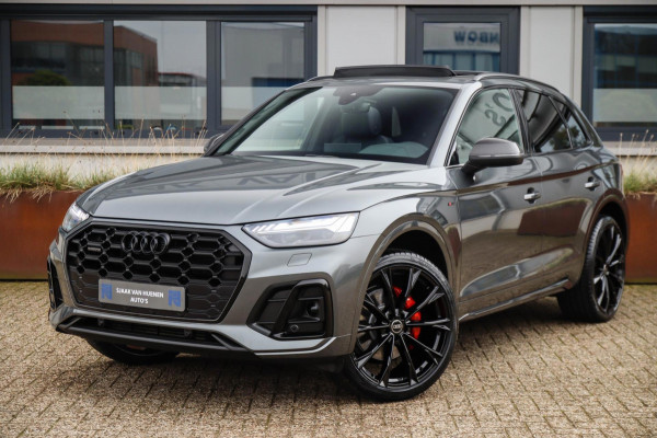 Audi Q5 55 TFSI e Quattro Competition S Edition S-Line 367pk Automaat! 1e|DLR|Panoramadak|Virtual Cockpit|OLED Matrix|B&O|Trekhaak