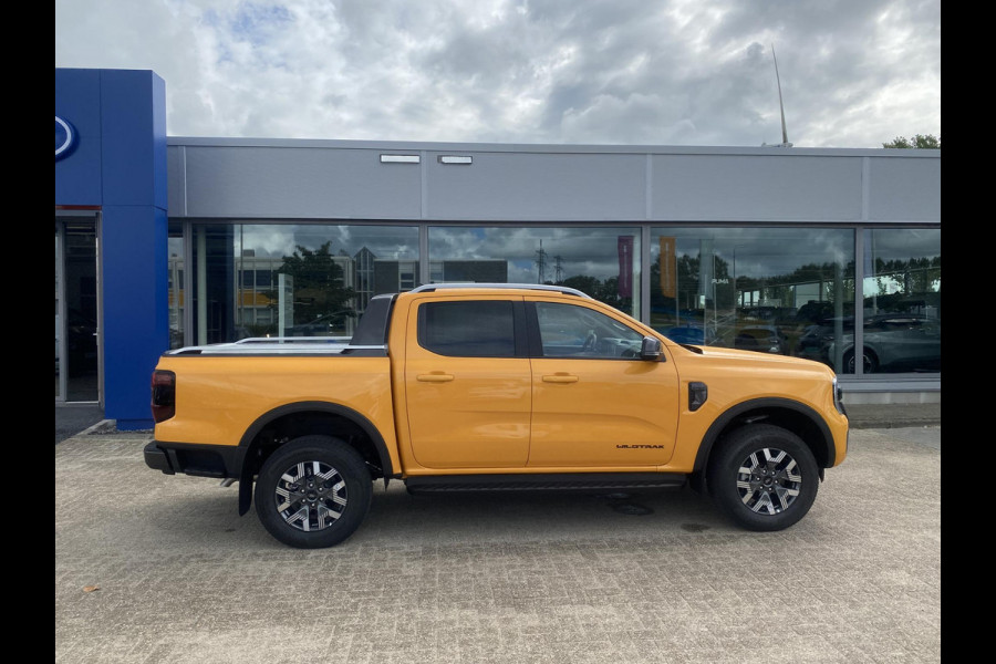 Ford Ranger 2.3 PHEV Wildtrak Double Cab 281pk | Zuid | 5 persoons! | Technology Pack Plus Trailer | Cargo Area Pack | Power Rollertop | Prijs excl. BTW incl. BPM | laadkabel mode 3 16A | Rijklaar