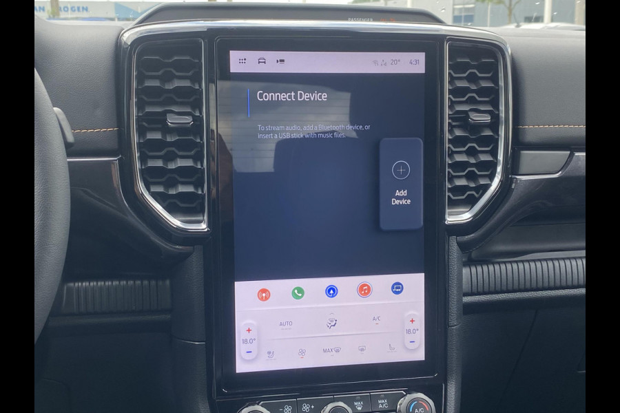 Ford Ranger 2.3 PHEV Wildtrak Double Cab 281pk | Zuid | 5 persoons! | Technology Pack Plus Trailer | Cargo Area Pack | Power Rollertop | Prijs excl. BTW incl. BPM | laadkabel mode 3 16A | Rijklaar