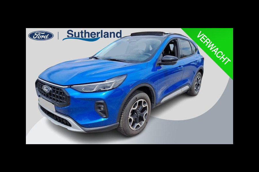 Ford Kuga 2.5 FHEV Active X 190pk | 4WD | 2.100kg Trekgewicht | Driver Assistance Pack | Technology Pack | Winterpack | Panoramadak | All Weather Banden | Geen stekker nodig