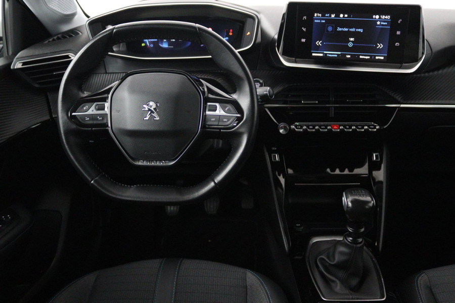 Peugeot 208 1.2 PureTech Allure (CRUISE CONTROL, NAVIGATIE, LANE-ASSIST, BLUETOOTH, NL-AUTO)