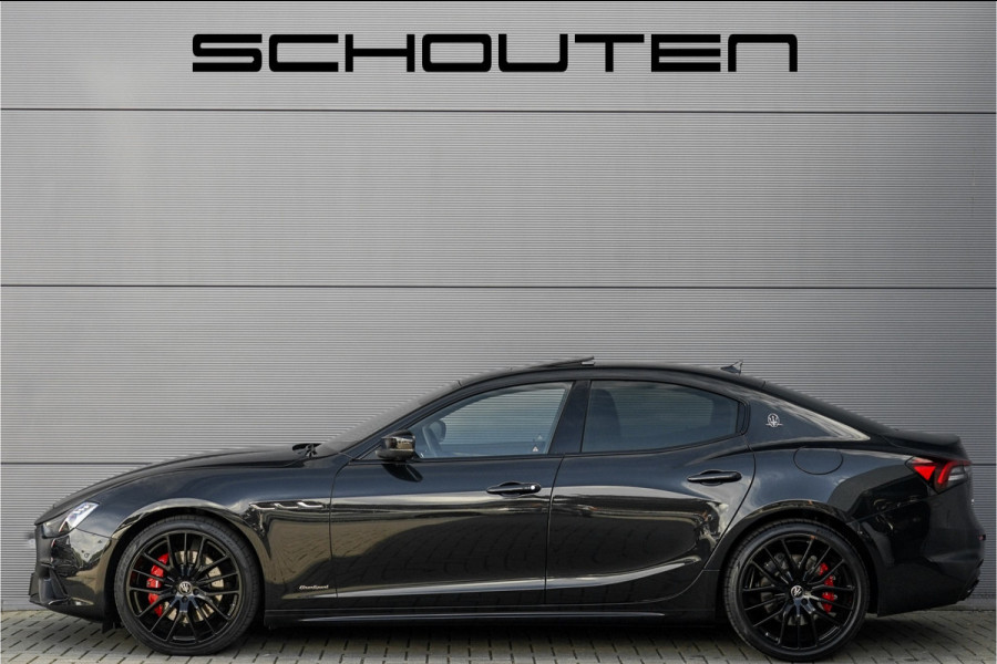 Maserati Ghibli 3.0 V6 Modena SQ4 430PK H/K Schuifdak Stoelventilatie 21"