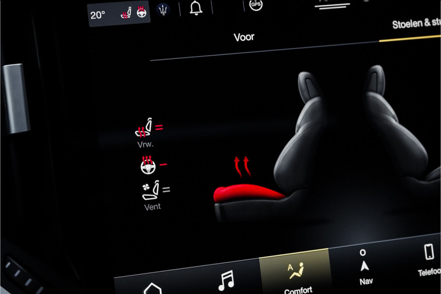 Maserati Ghibli 3.0 V6 Modena SQ4 430PK H/K Schuifdak Stoelventilatie 21"